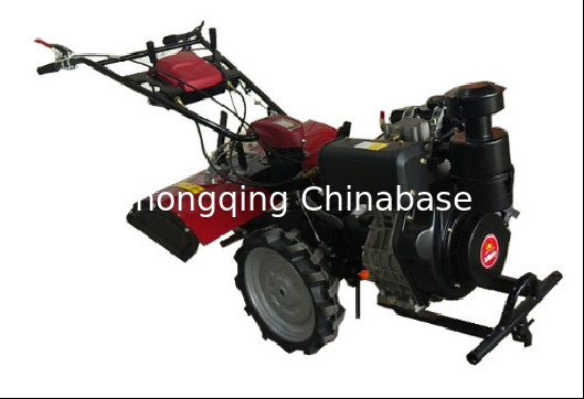 Máy xới đất mini diesel 186F 6.3KW 270mm nông nghiệp Máy làm cỏ công suất nhỏ đa năng