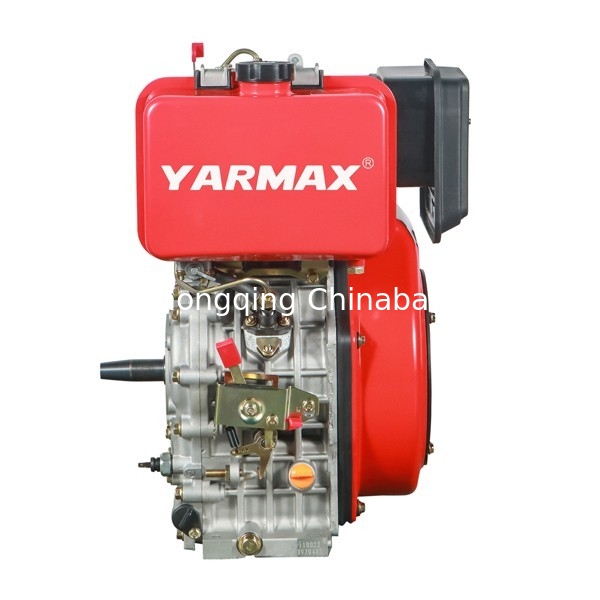 Động cơ Diesel làm mát bằng không khí 11,8HP 8,1kW Động cơ Diesel YARMAX xi lanh đơn 4 thì 195F