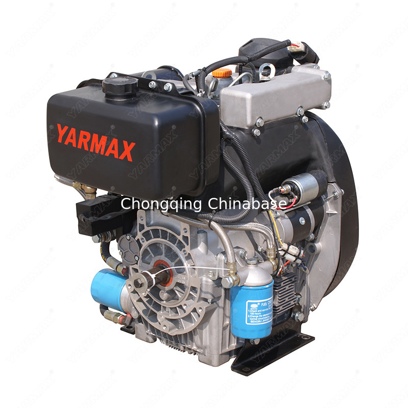 Động cơ Diesel xi lanh đôi YARMAX 292 19,7HP 14,5kW 4 thì tiếng ồn thấp