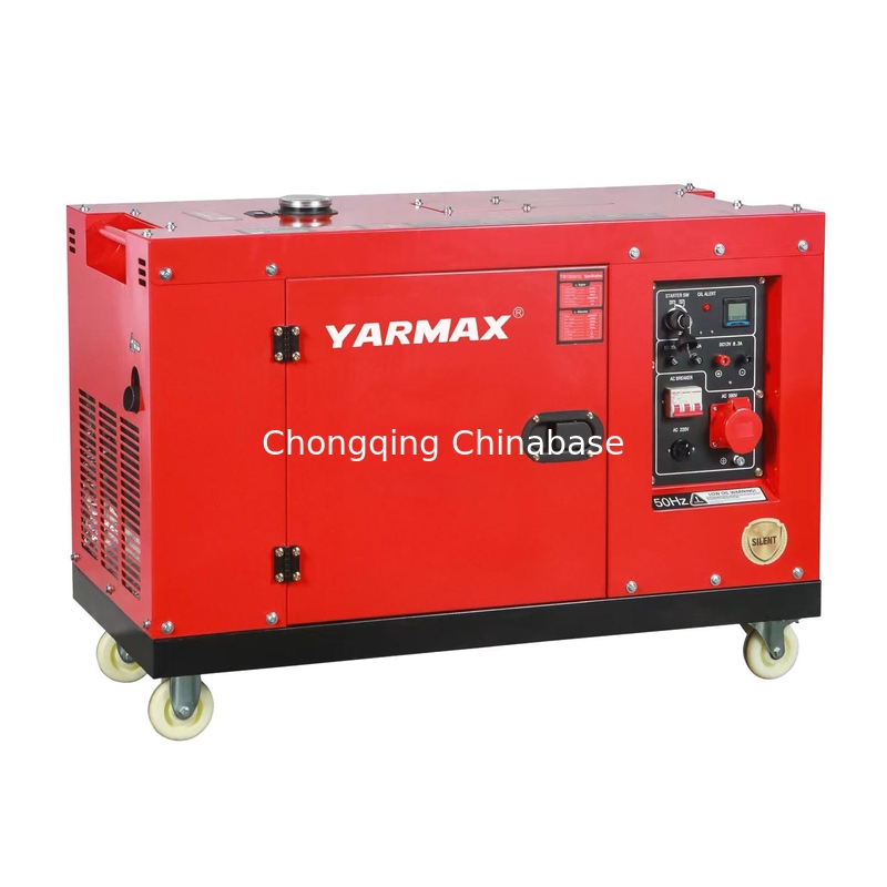 Máy phát điện Diesel di động Terminal 220V 22.7A 5.0KW 5.5KW Máy phát điện im lặng YM7700T