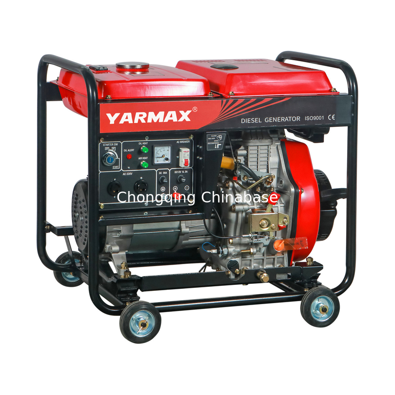 YM11000E 36.4A 8.0KW 8.8KW Mở Máy phát điện Diesel YM1100FE Xi lanh đơn