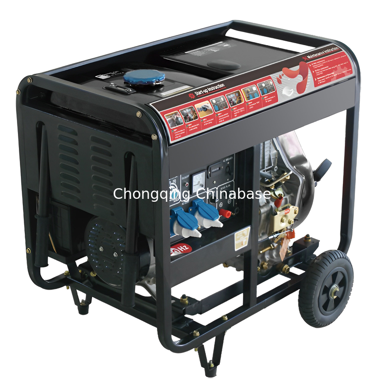 YM11000E 36.4A 8.0KW 8.8KW Mở Máy phát điện Diesel YM1100FE Xi lanh đơn