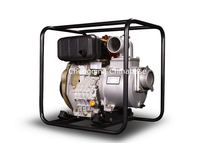 Máy bơm nước chạy bằng động cơ diesel 52KG 296mL 5.5HP ISO14001 Máy bơm nước máy phát điện diesel