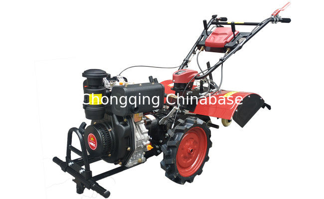 Loại bánh xe Máy xới đất mini 4.1KW Máy cắt cỏ chạy bằng điện diesel